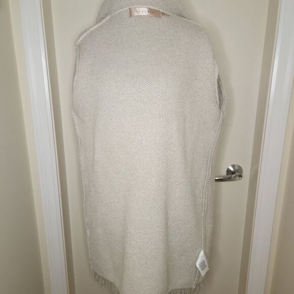 fringe knit blanket cardigan coat - Picture 8 of 11